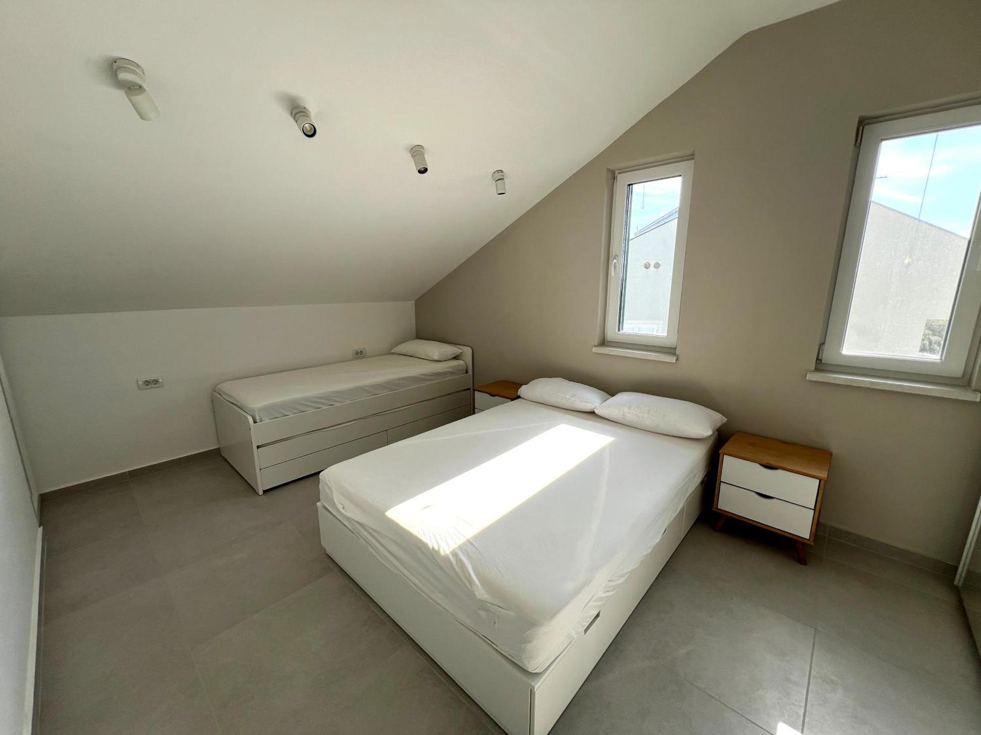 Apartmán Penthouse Sky Deluxe Novalja Exteriér fotografie
