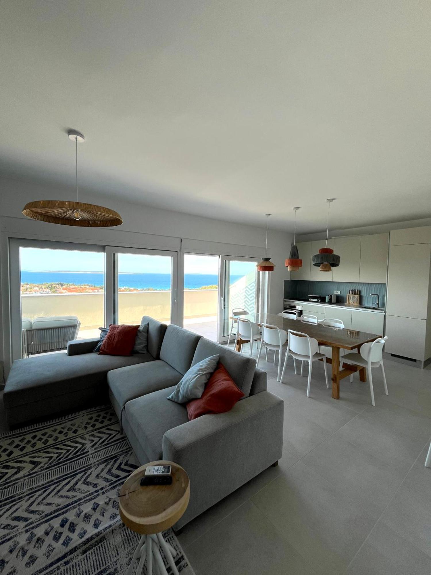 Apartmán Penthouse Sky Deluxe Novalja Exteriér fotografie